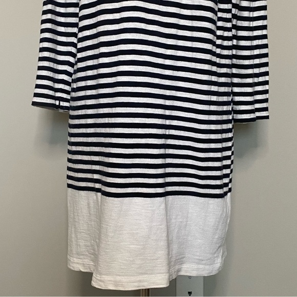 Joie Pentea B Striped 3/4 Sleeve Shift T-shirt Dress, size Small - Picture 5 of 13